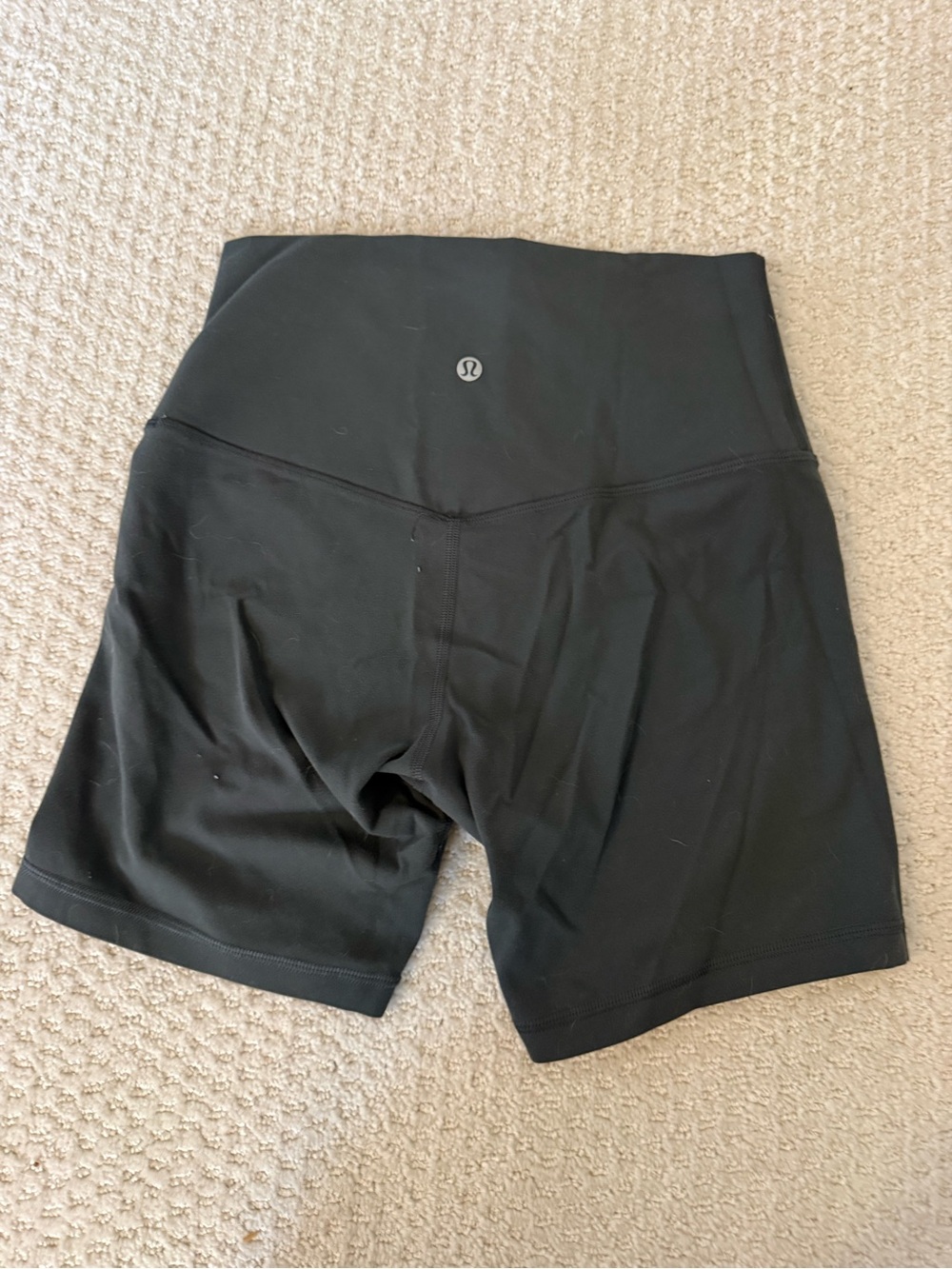 lululemon athletica Black High-Rise Bike Shorts